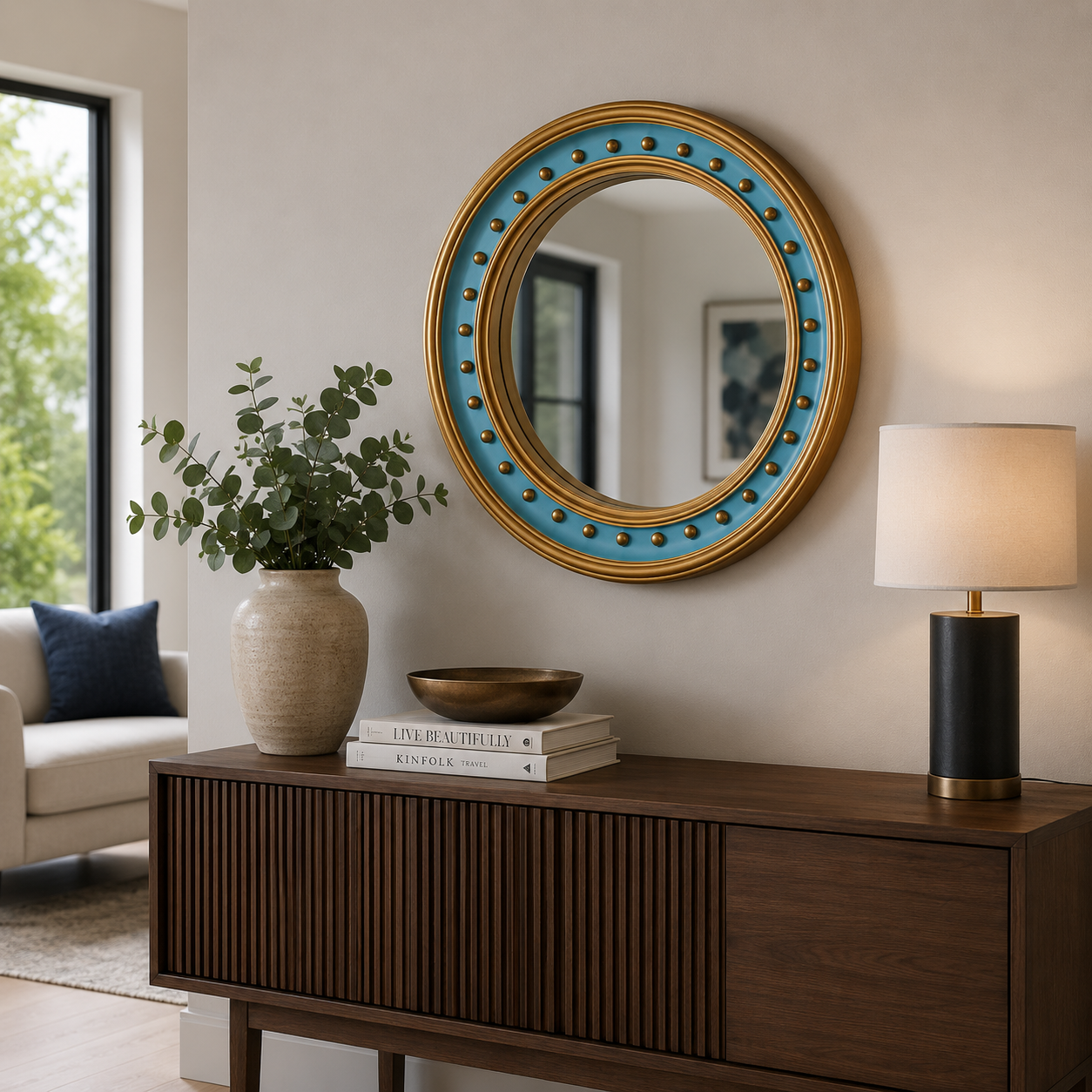 Mirror - Round - Convex