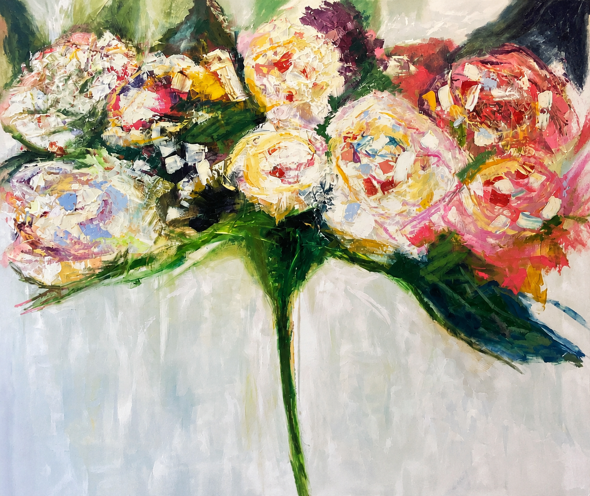 Jennifer Hart Art - Bouquet of Flowers
