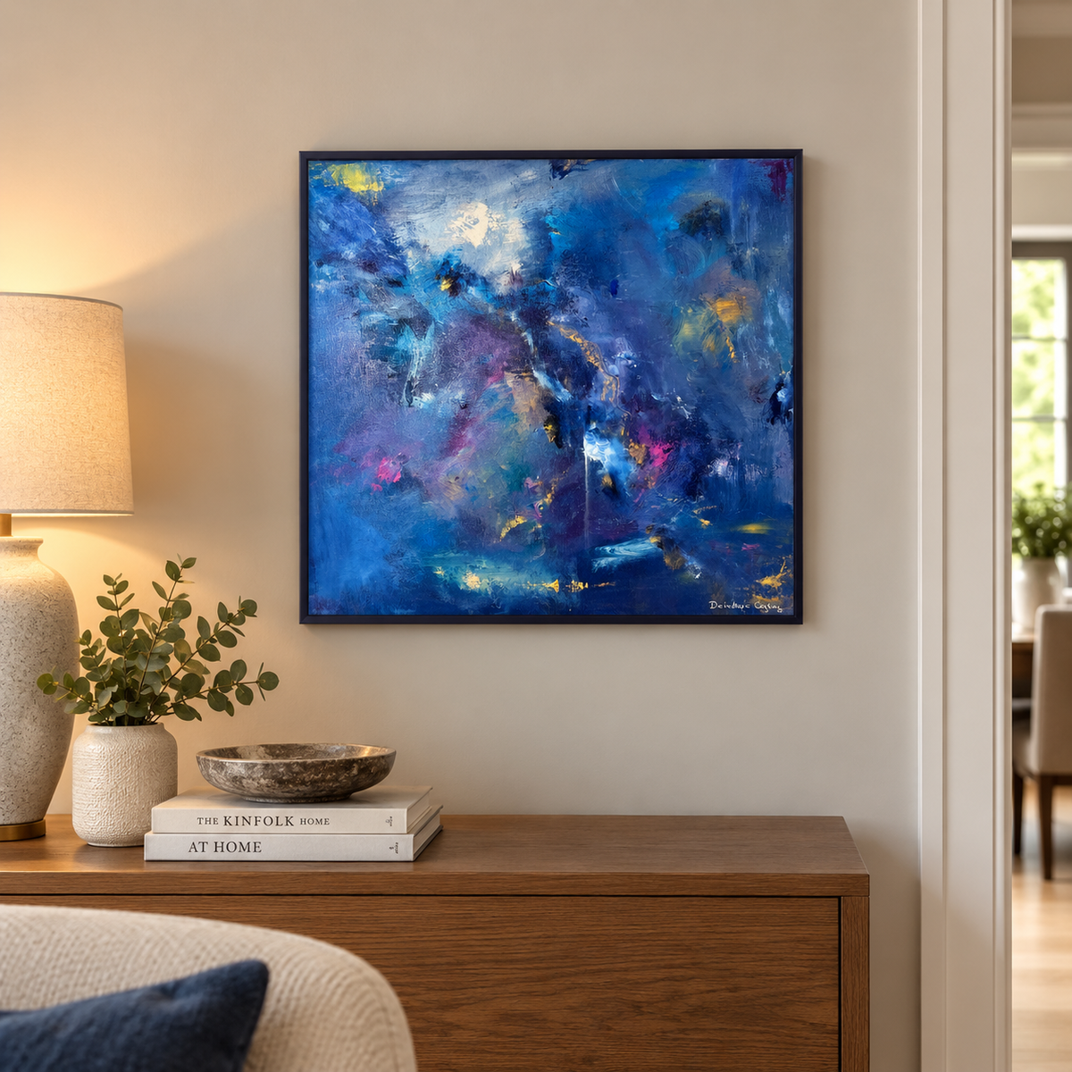 Deborah Cogley - Abstract Blue II