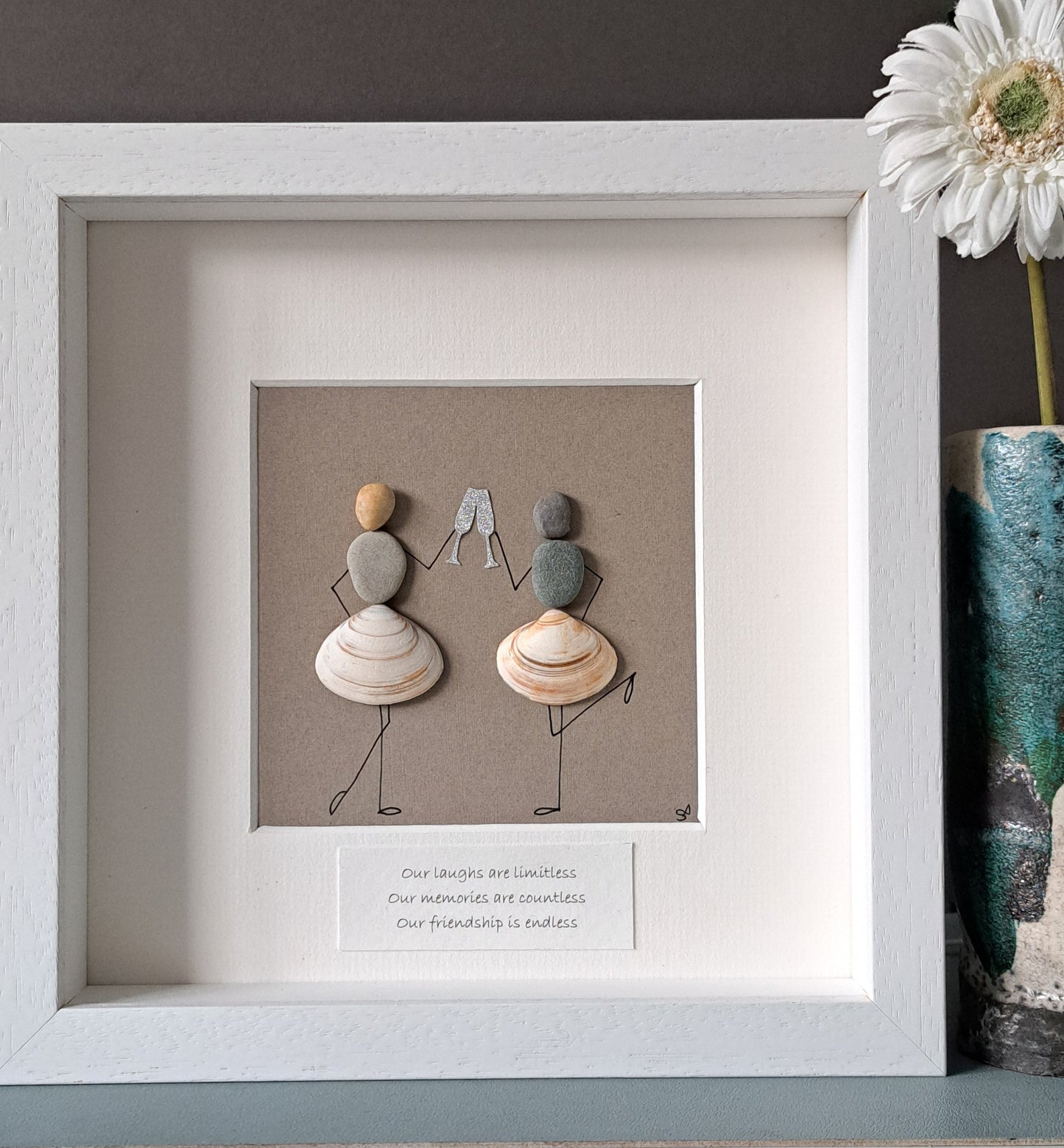 Catch My Drift - Pebble Art - Friends