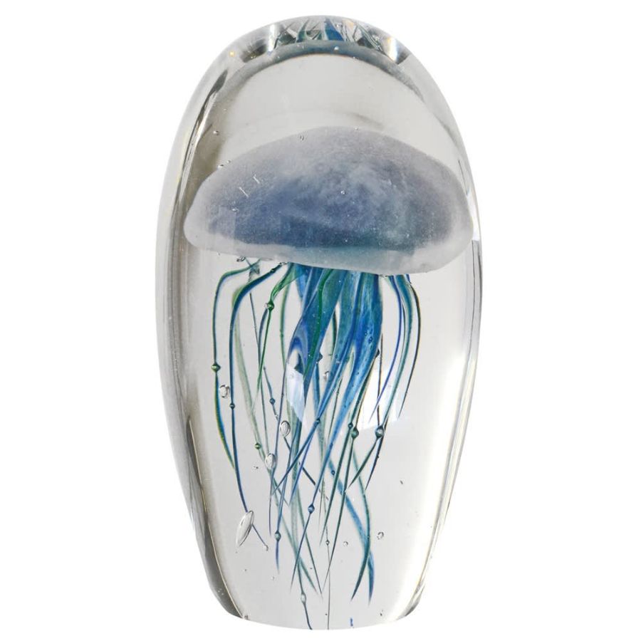 Glass Jelly Fish - Paper Weight