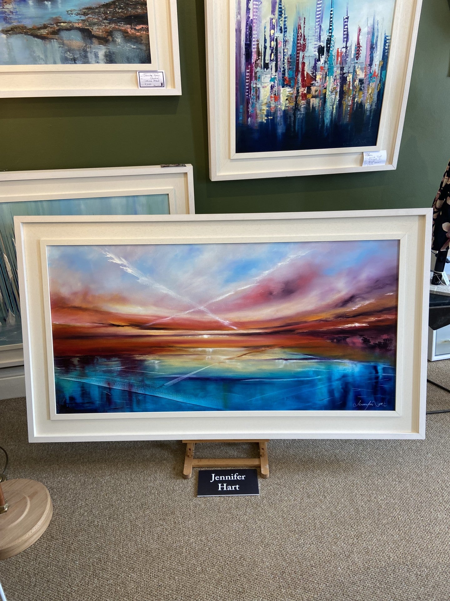 Jennifer Hart Art - Journey's End - Oils