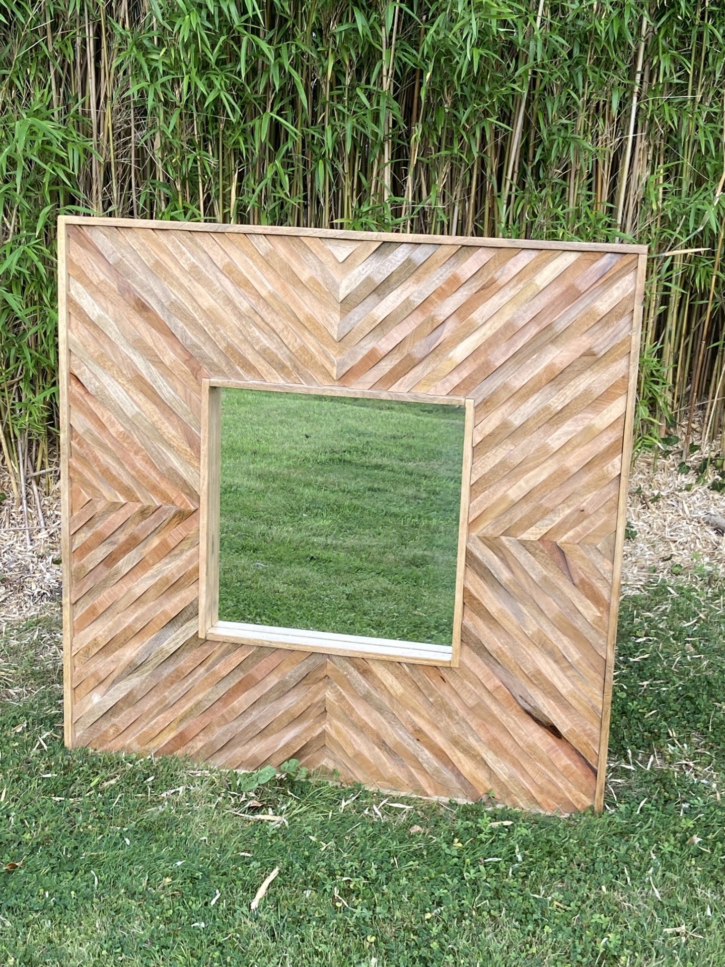 Large Wall Mirror - Wooden