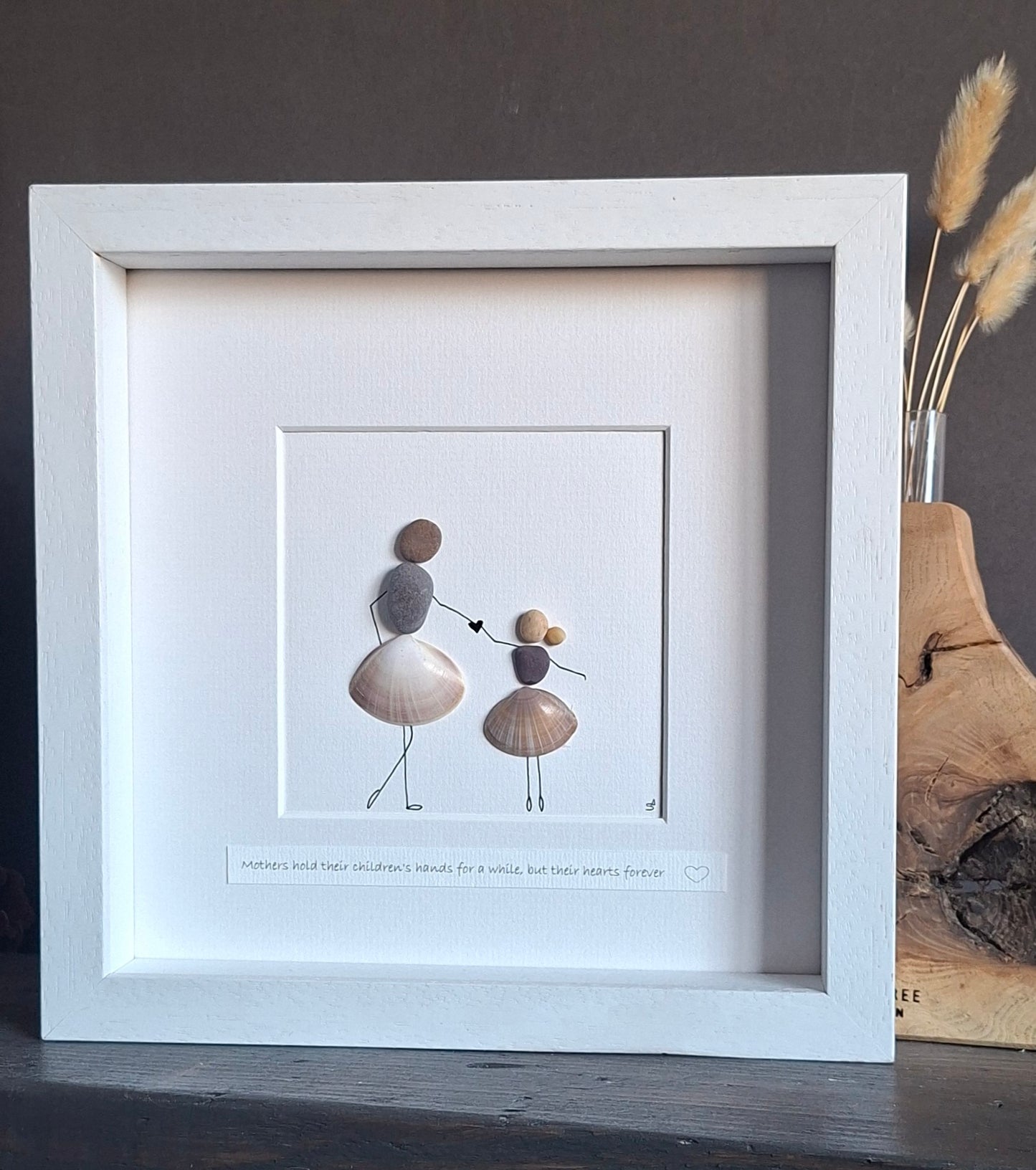 Catch My Drift - Pebble Art - Mother and Daughters