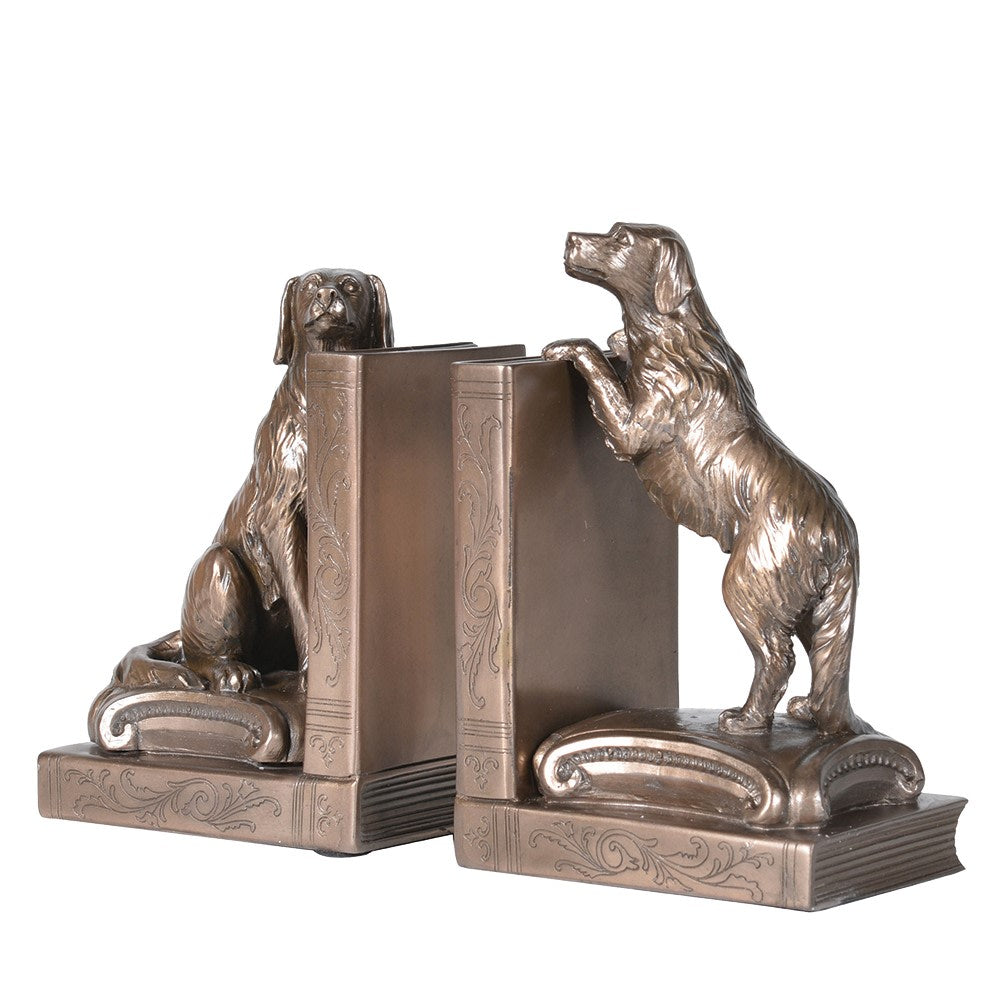 Bookends - Spaniel Dogs