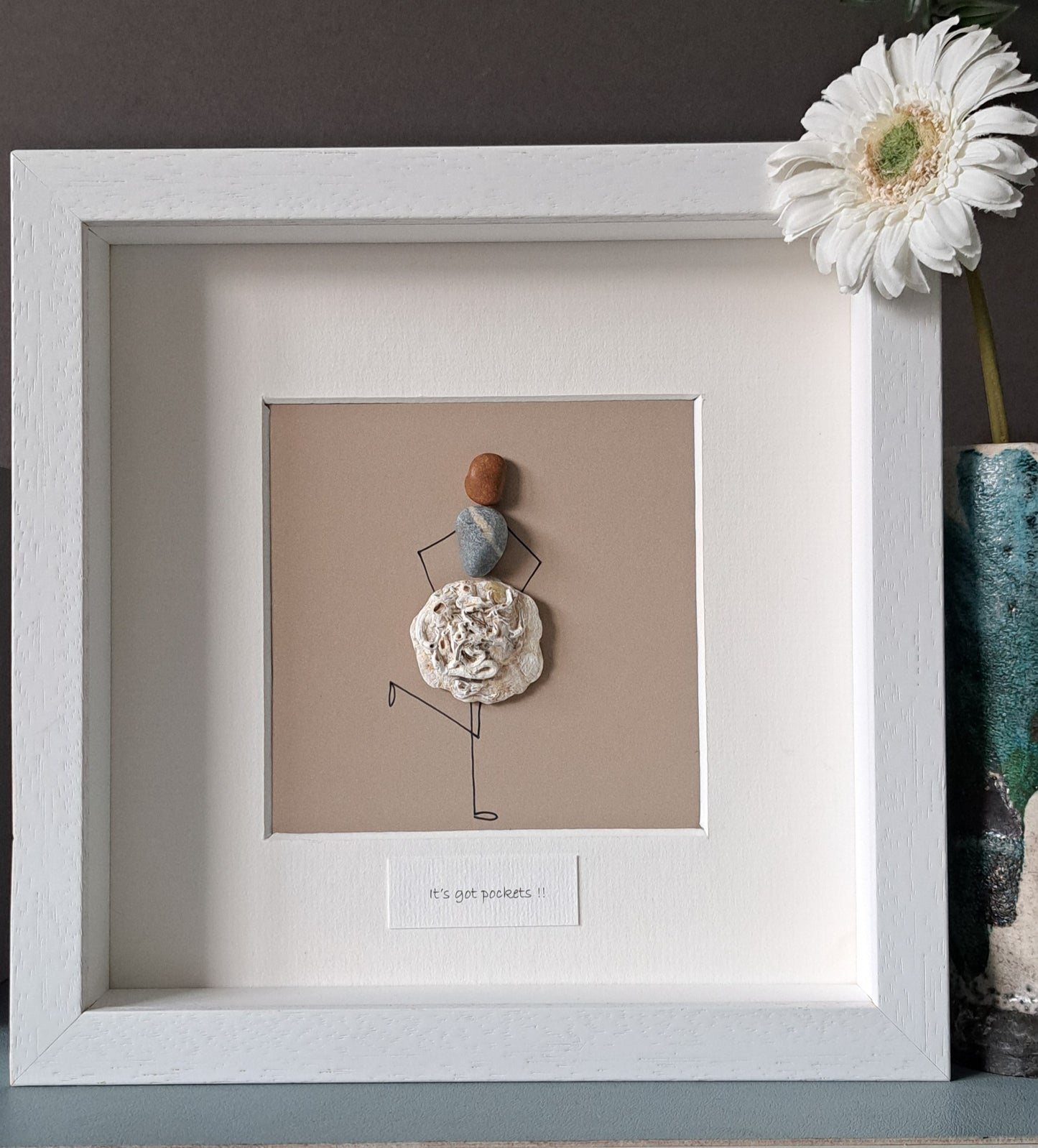 Catch My Drift - Pebble Art - Its got pockets