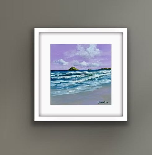 Lavender Skies over Ballycotton - Helen Condon Art