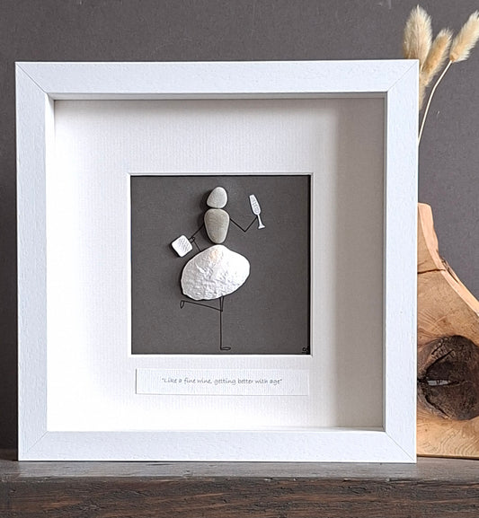 Catch My Drift - Pebble Art - Birthday Girl