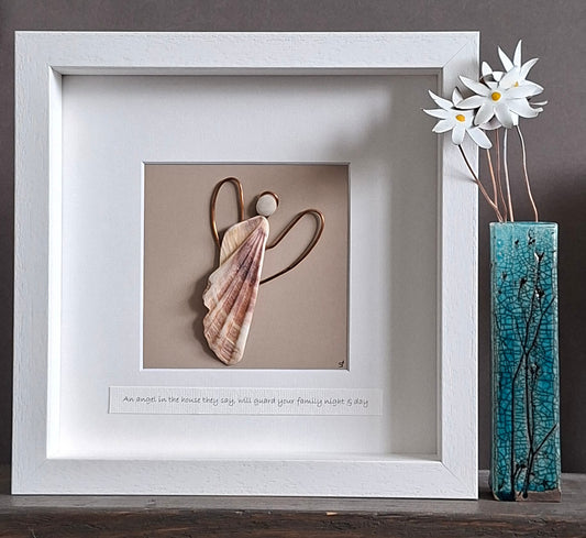 Catch My Drift - Pebble Art - Angel
