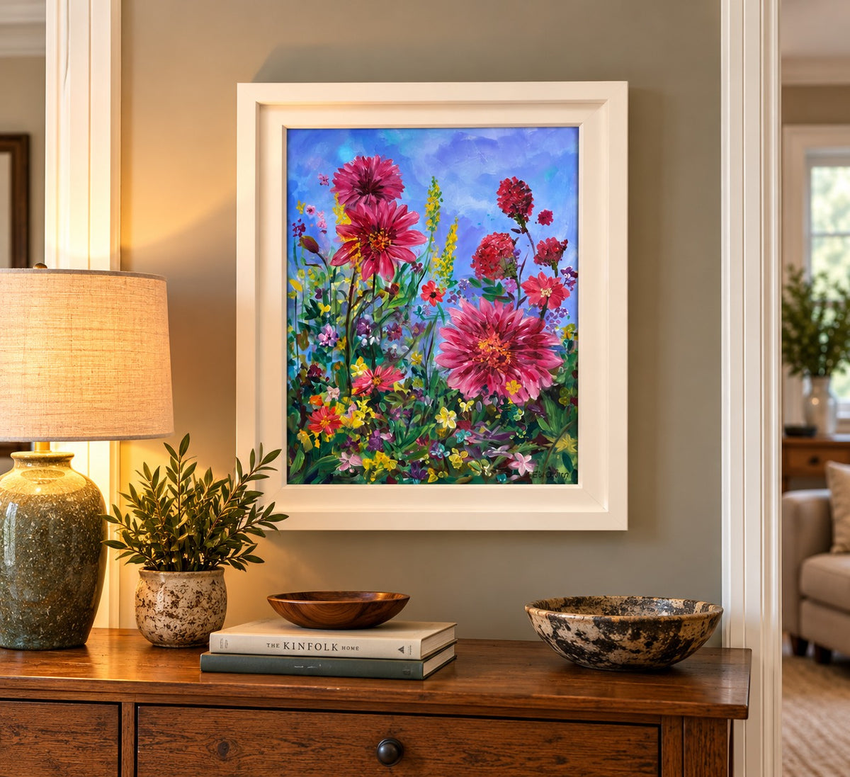 Ed Quinn - Lovely Dahlias
