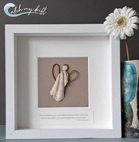 Catch My Drift - Pebble Art - Angel