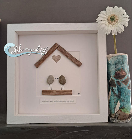 Catch My Drift - Pebble Art -  New Home