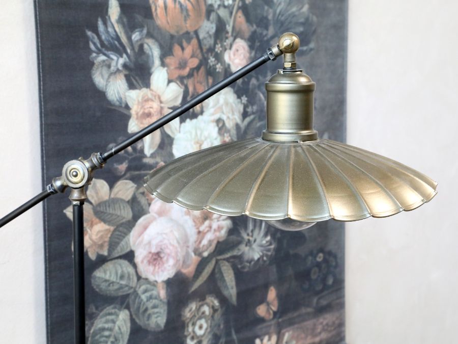 Antique Brass  Floor Lamp