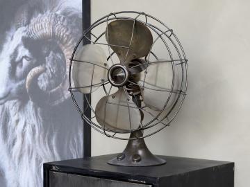 Antique Brass - Factory Fan for deco