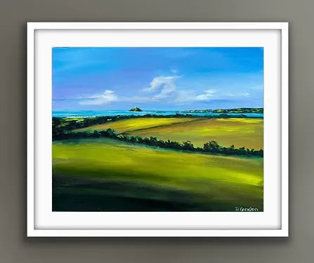 Over the Fields - Ballycotton View from Garrtvoe