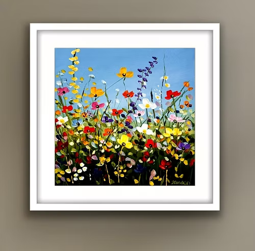 A Riot of Blooms - Helen Condon Art