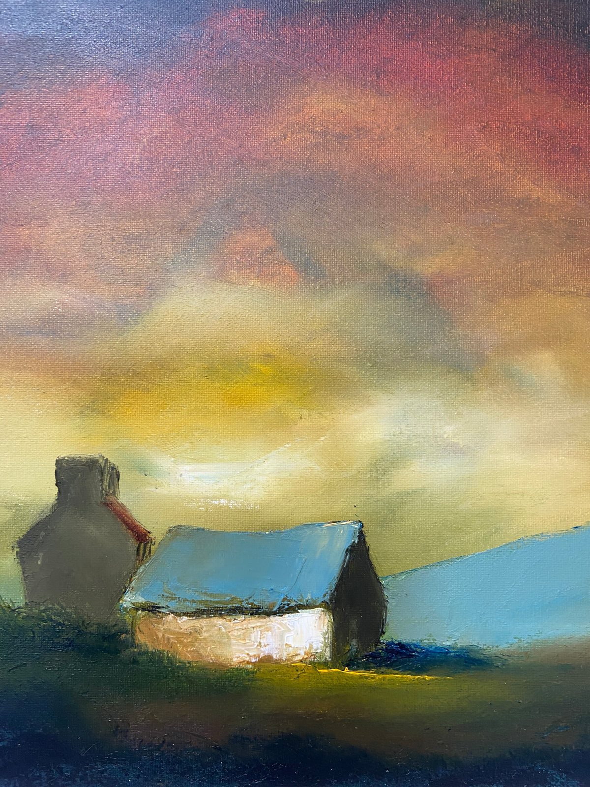 Padraig McCaul  - Moonlit Cottage
