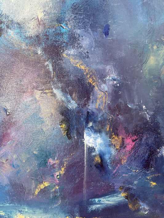 Deborah Cogley - Abstract Blue II