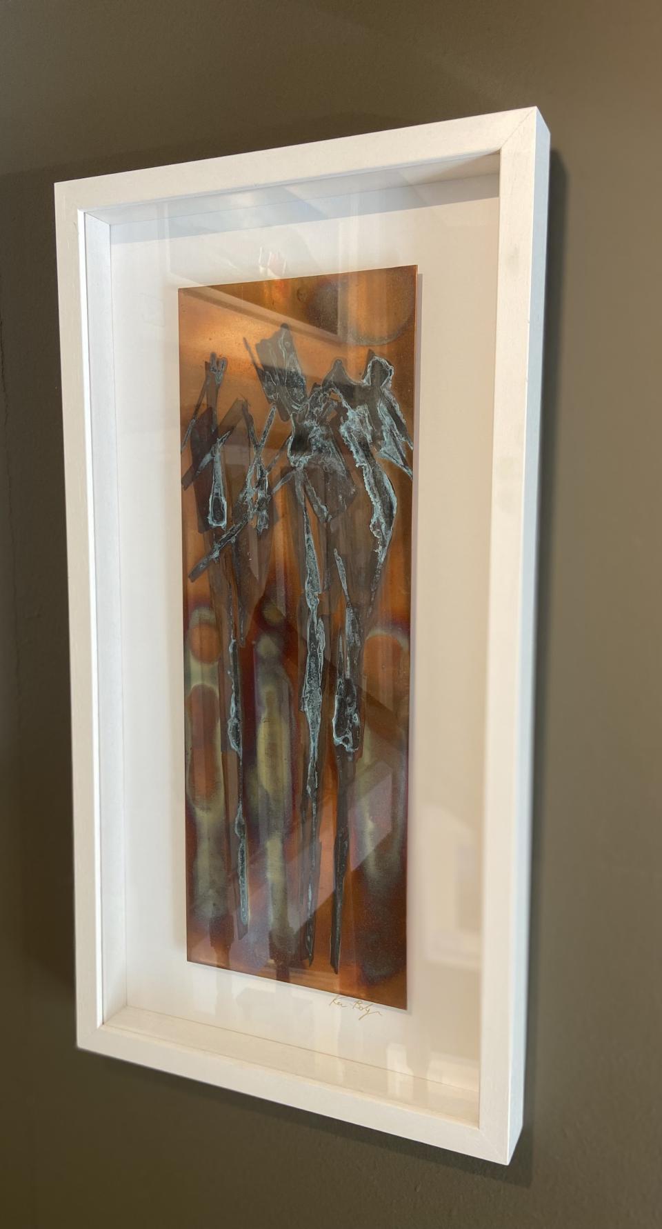 Artist Ken Bolger -  Warriors - Copper and Patina
