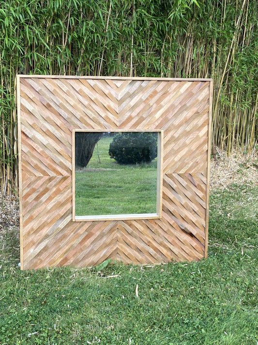 Large Wall Mirror - Wooden