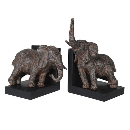 Bookends - Pair of Elephants