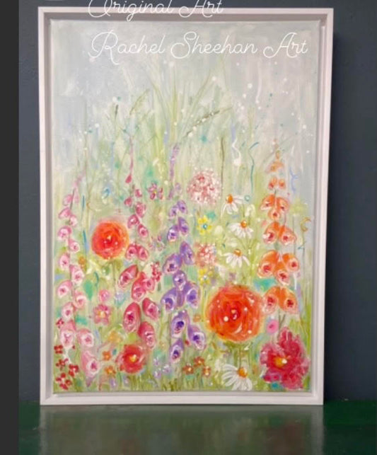 Rachel Sheehan - Secret Garden II - Mixed Media