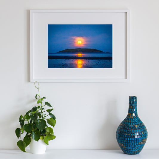 Sally O Reilly - Sentio Studio - Buck Moon over Capel Island