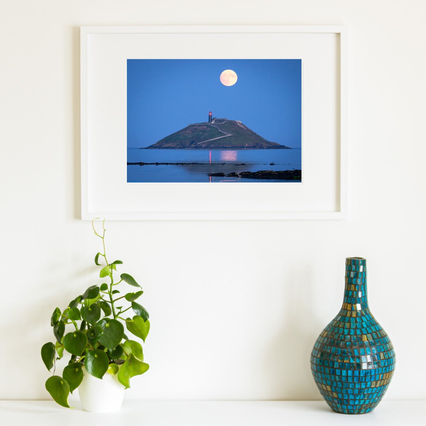 Sally O'Reilly Sentio Studio - Heron Under the Buck Moon