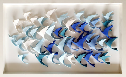 Tatiana Dobos Art - A Symphony of Blue