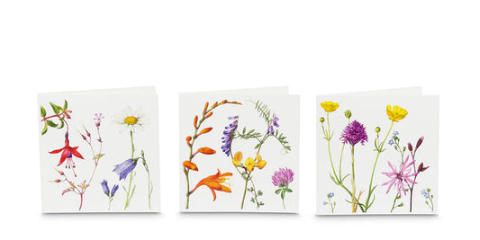 Botanical Art -  Garden Pack - Set of 6 Cards